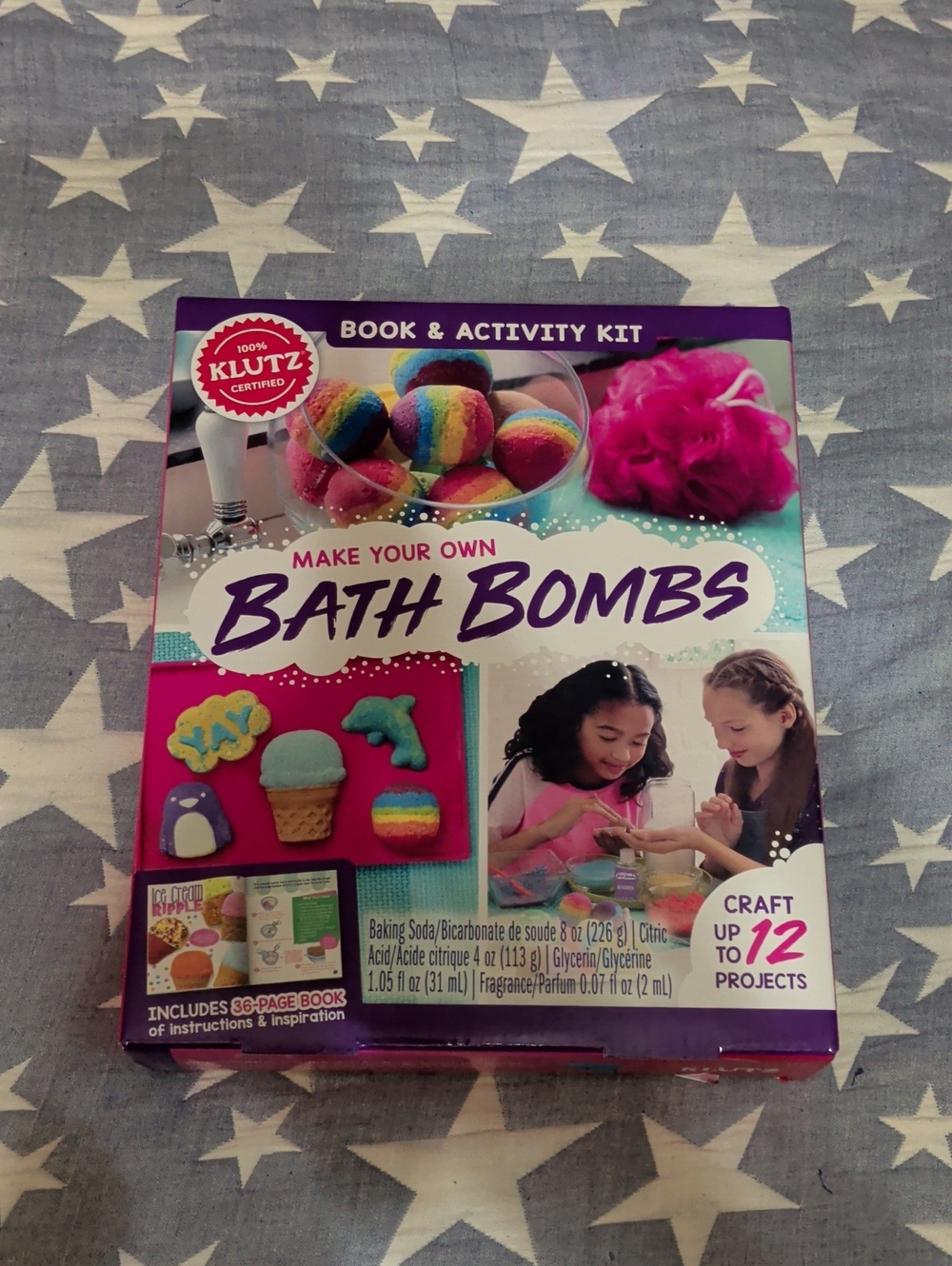 Klutz Make Your Own Bath Bombs Kit - Unopened